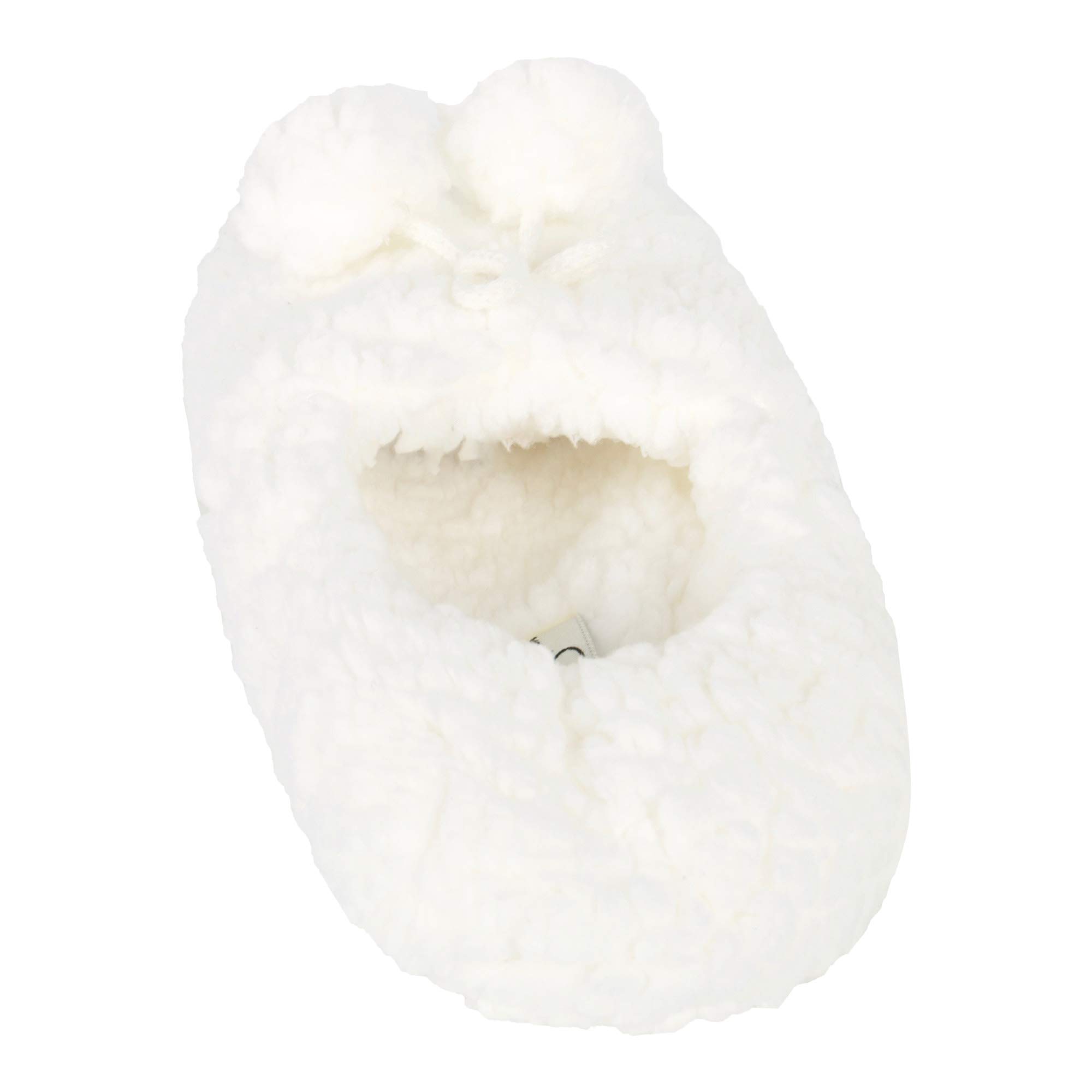Jessica Simpson Women's Cozy Fuzzy Slipper Socks with Washable Face Masks - Soft Indoor/Outdoor House Shoes for Winter Comfort & Relaxation at Home