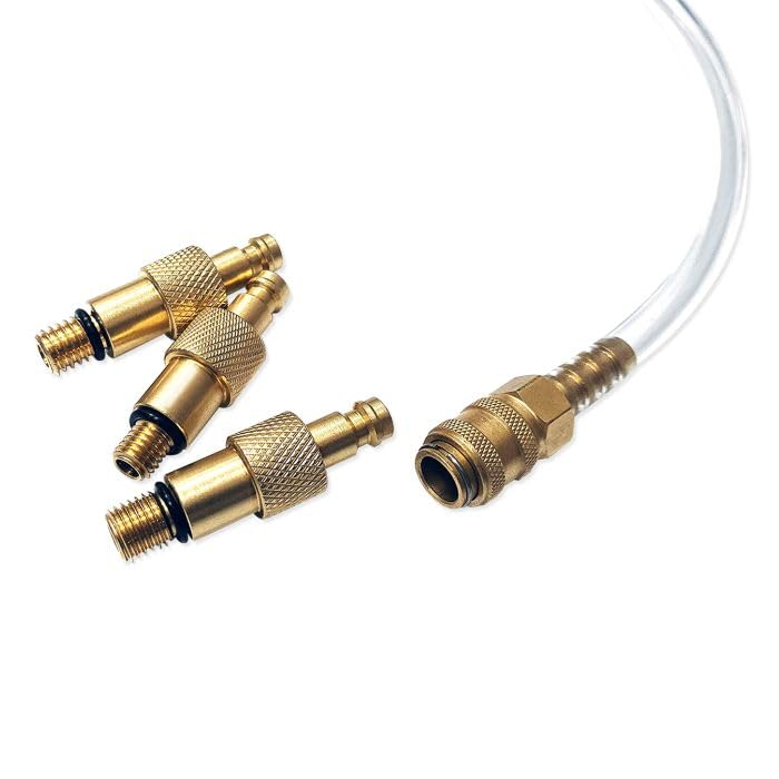 Marine Tech Professional Gearcase Pressure and Vacuum Tester Kit - Compatible with Chrysler, Evinrude, Force, Johnson & Mercury Outboard Motors - Perfect for Marine Engine Maintenance and Repair
