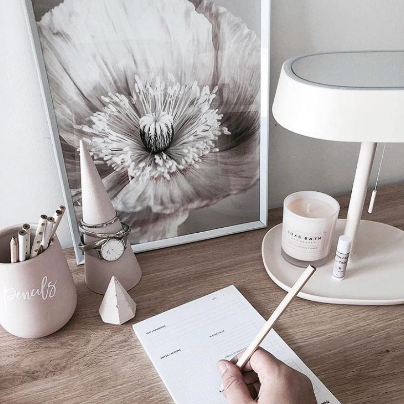 OSC Mark II 2-Way Mirror Cordless Rechargeable Lamp - White | Vanity Makeup Mirror with LED Lights for Bedroom, Bathroom & Dressing Room