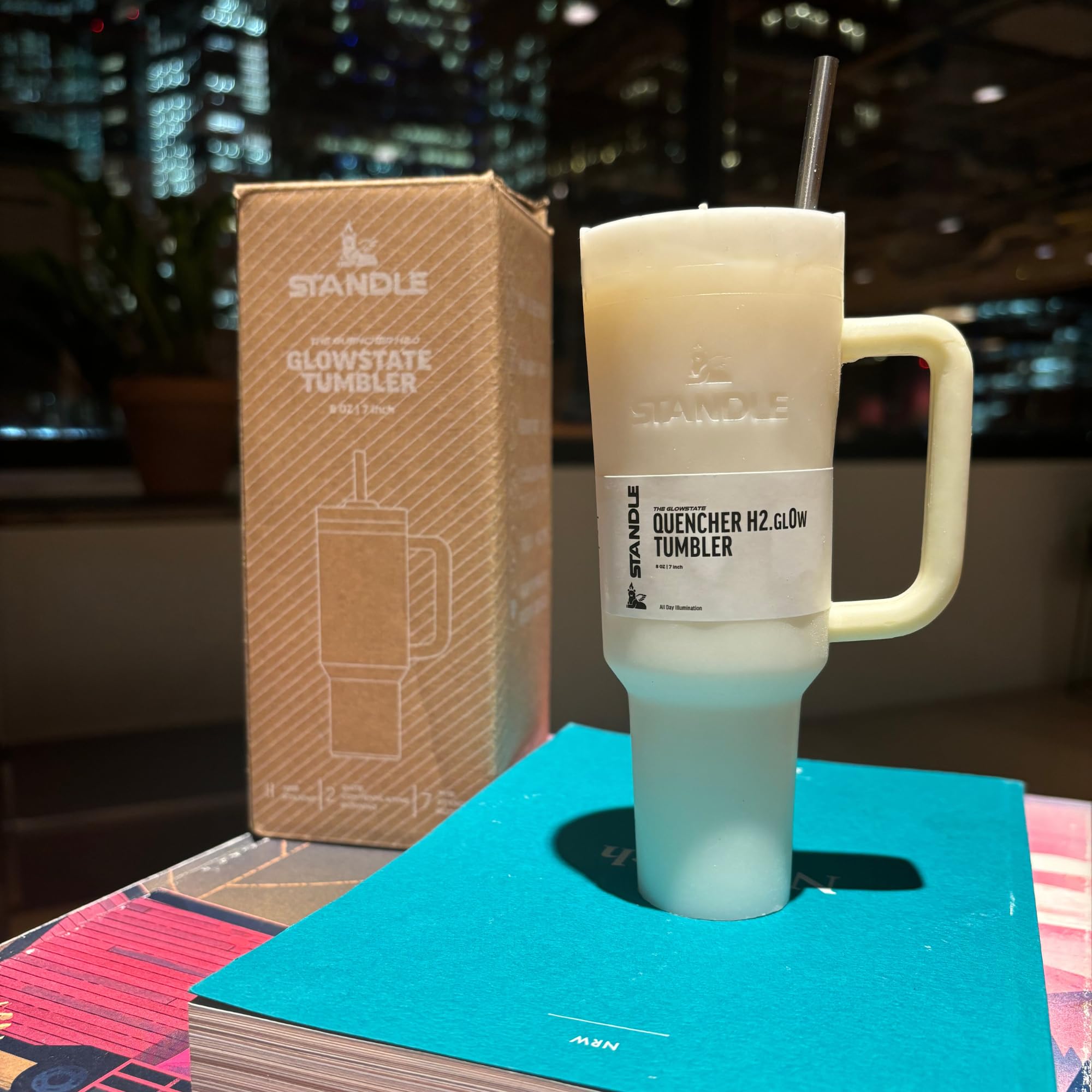 Tumbler Candle in Gift Box - Air Wax for Teen Girls - Perfect Stocking Stuffer & White Elephant Gift