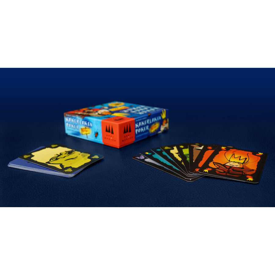 Cockroach Poker Royal Card Game - Fun Bluffing Party Game for Adults & Teens - Perfect for Family Game Nights, Parties & Social Gatherings