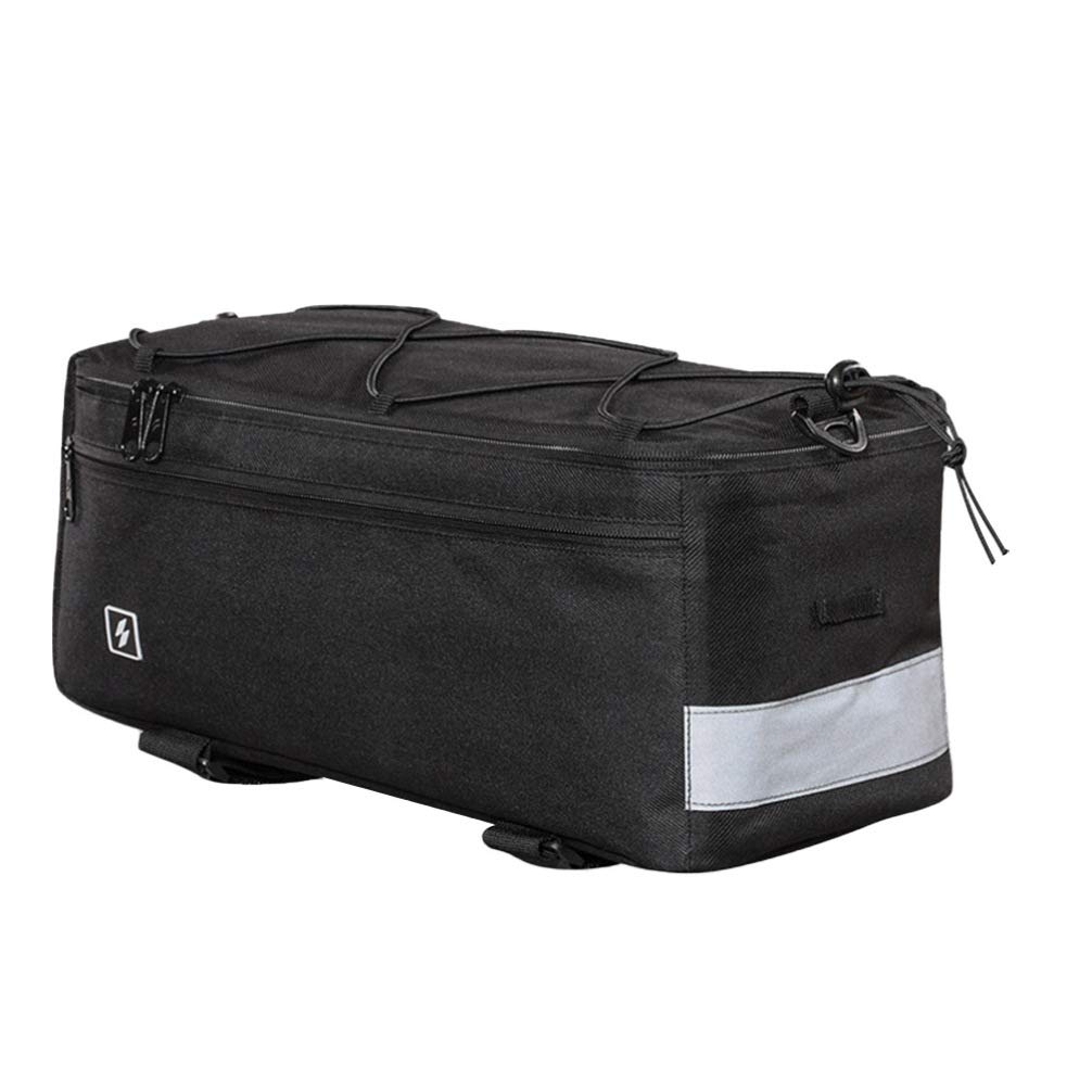LIOOBO Bike Phone Holder Bag - Waterproof Backseat Storage Bag for Cycling, Commuting & Outdoor Adventures