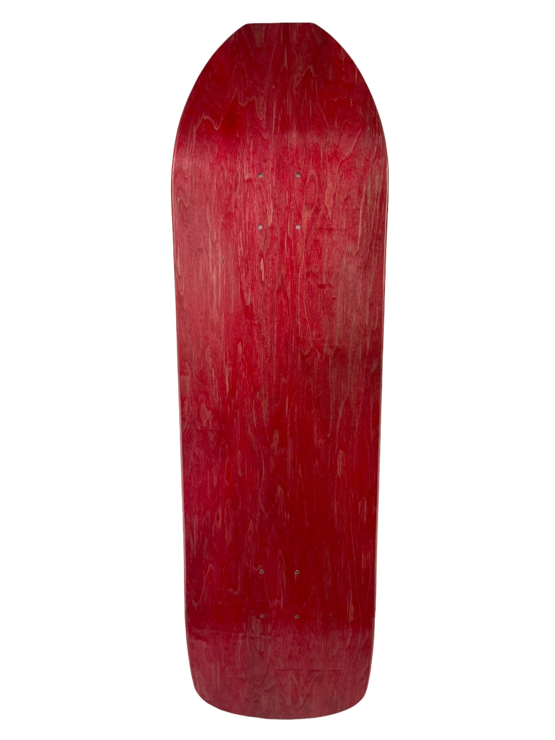 FLATHEAD Hardrock Skateboard Blank - Natural Wood Pool Shape 9.38