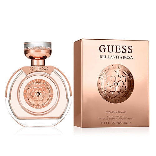 Guess Bella Vita Rosa 100ml Eau de Toilette for Women - Floral Perfume Spray | Romantic Date & Special Occasion Fragrance