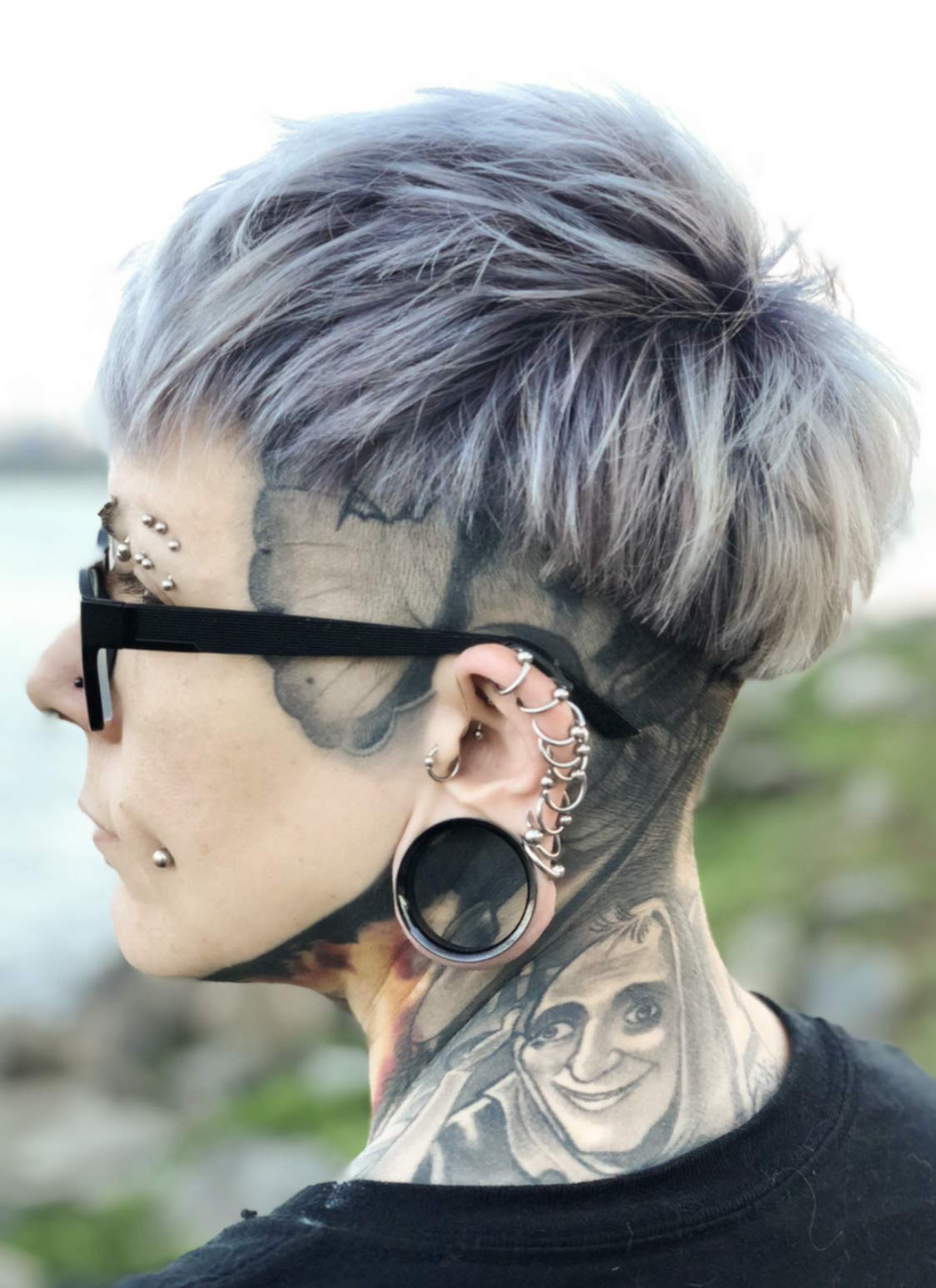 MANIC PANIC Alien Grey Semi-Permanent Hair Dye - Classic Line 8oz Vegan & Cruiser Approved - Perfect for Goth, Punk & Alternative Hairstyles