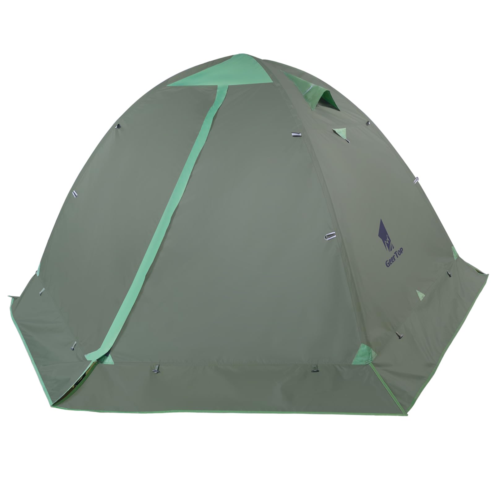 GEERTOP Ultralight 2-Person Backpacking Tent - 4 Season Waterproof Camping Tent with Double Layer for Cold Weather - Easy Setup for Family Camping, Hiking, Hunting & Mountaineering - Perfect for Outdoor Adventures & Travel