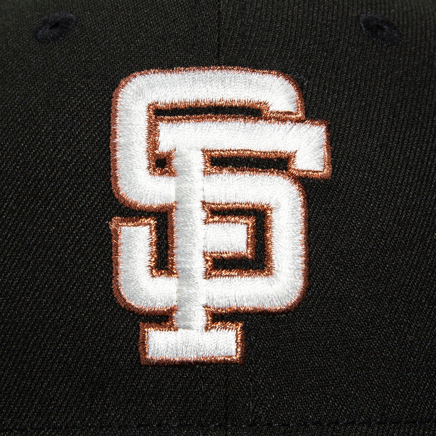 New Era 59Fifty San Francisco Giants 1989 World Series Patch Snapback Hat - Black, Ivory & Metallic Copper - Perfect for Baseball Games, Sports Events & Streetwear Fashion