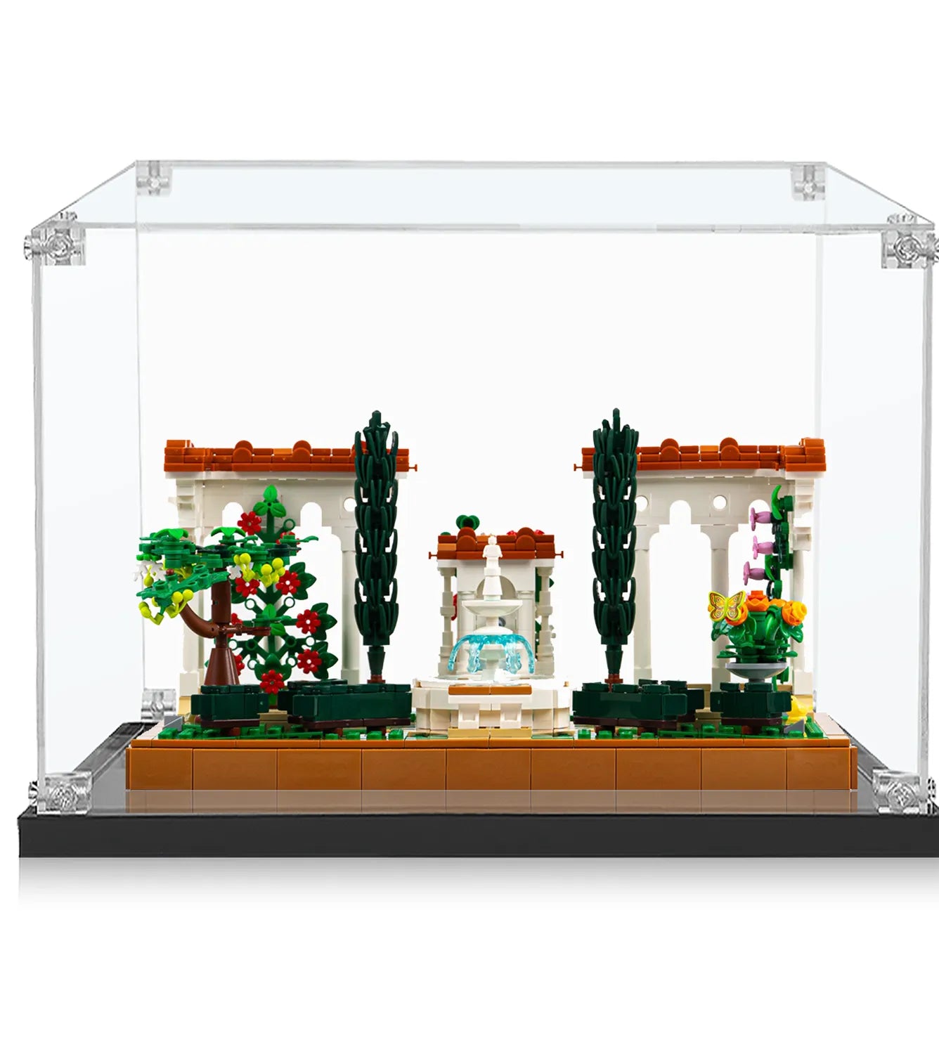 LEGO® Icons Fountain Garden 10359 Display Case - Protective Showcase for LEGO Sets - Perfect for Home Decor, Office Display & Collector's Showcase