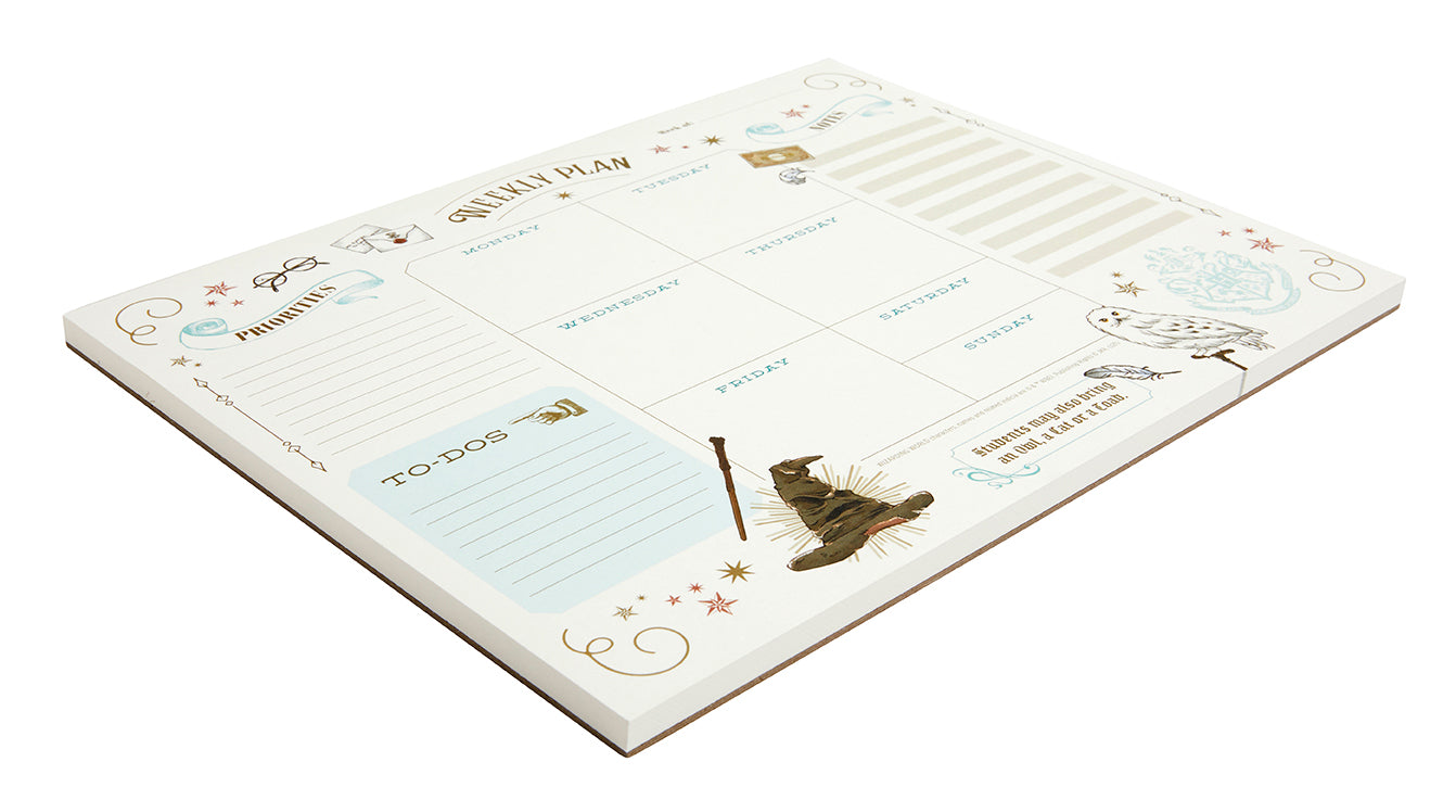 Harry Potter Weekly Planner Notepad - Magical Organizer for School, Work & Daily Tasks | Perfect Gift for Potterheads & Productivity Lovers
