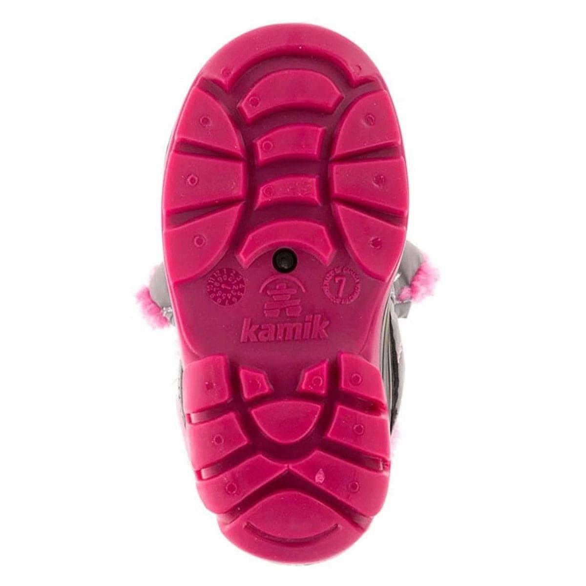 Kamik SnowBug F Winter Boots for Kids (Sizes 5T-10T) - Waterproof Snow Boots for Boys & Girls - Warm Winter Shoes for Outdoor Play, Snow Days & Cold Weather Activities