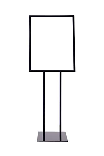 COVID-19 Safety Sign - Floor Standing Face Mask Required Poster for Businesses & Public Spaces | Ideal for Retail Stores, Offices & Healthcare Facilities