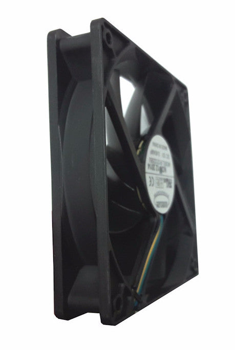 Everflow 120x120x25mm 12V 9-Blade PWM Cooling Fan - R121225BU AF - High Performance PC Case Fan for Gaming Computers, Servers & Workstations