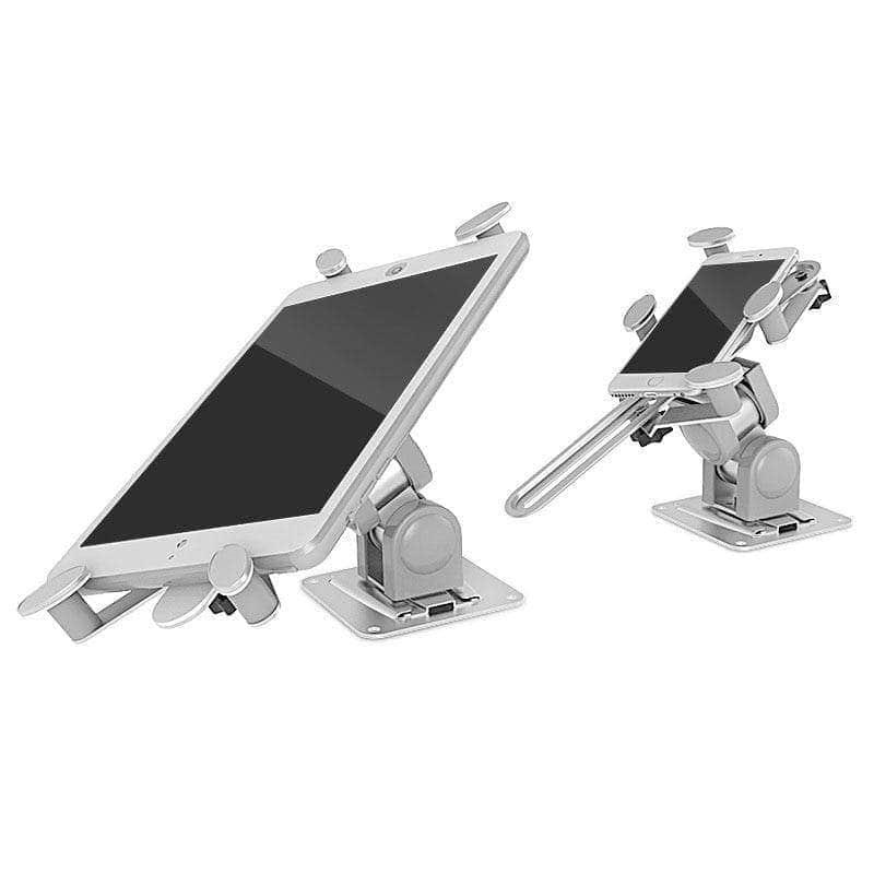 Universal Tablet Wall Mount Bracket - Adjustable Stand for 4 to 12 Inch Tablets - Perfect for Kitchen, Bedroom & Office Use