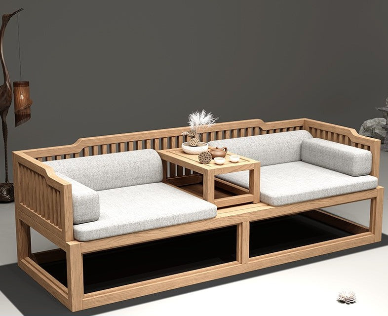 Gabrielle DYNASTY Classic Daybed Sofa Bed - Convertible Sleeper Furniture for Living Room, Guest Room & Small Spaces - Comfortable Modern Couch with Storage