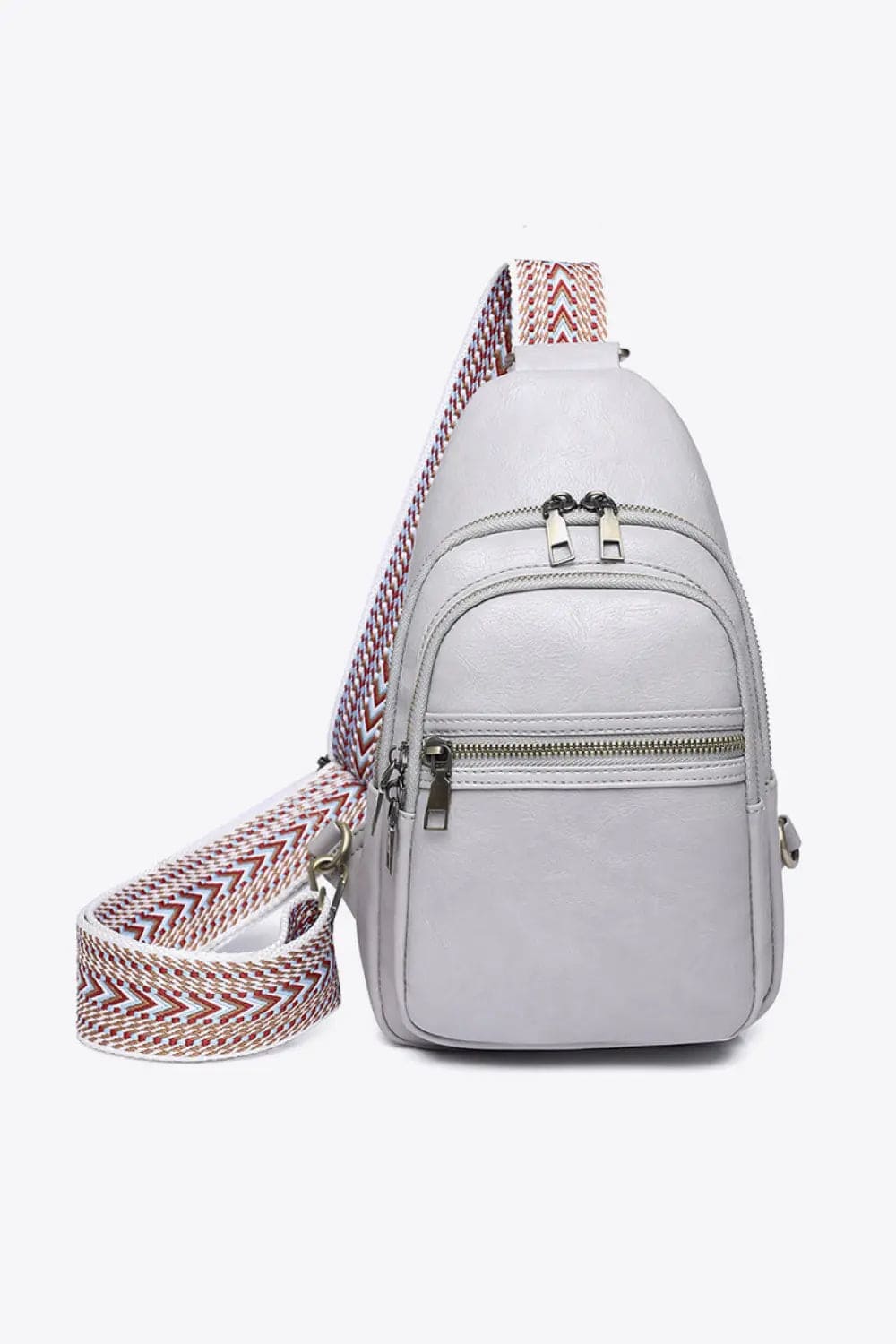 Premium Genuine Leather Sling Bag for Men & Women - Crossbody Shoulder Bag with Adjustable Strap - Perfect for Travel, Work & Everyday Use