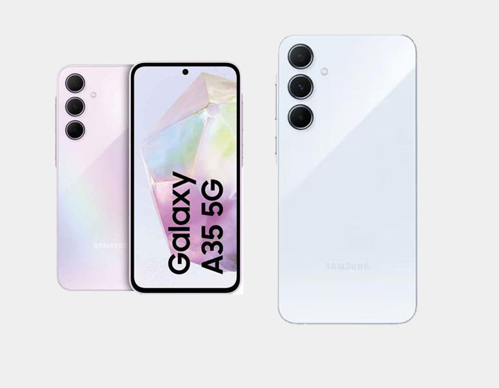 Samsung Galaxy A35 5G Unlocked Smartphone - 128GB ROM 8GB RAM Dual SIM GSM (Awesome Lilac) | Fast 5G Connectivity, Long Battery Life for Streaming & Gaming