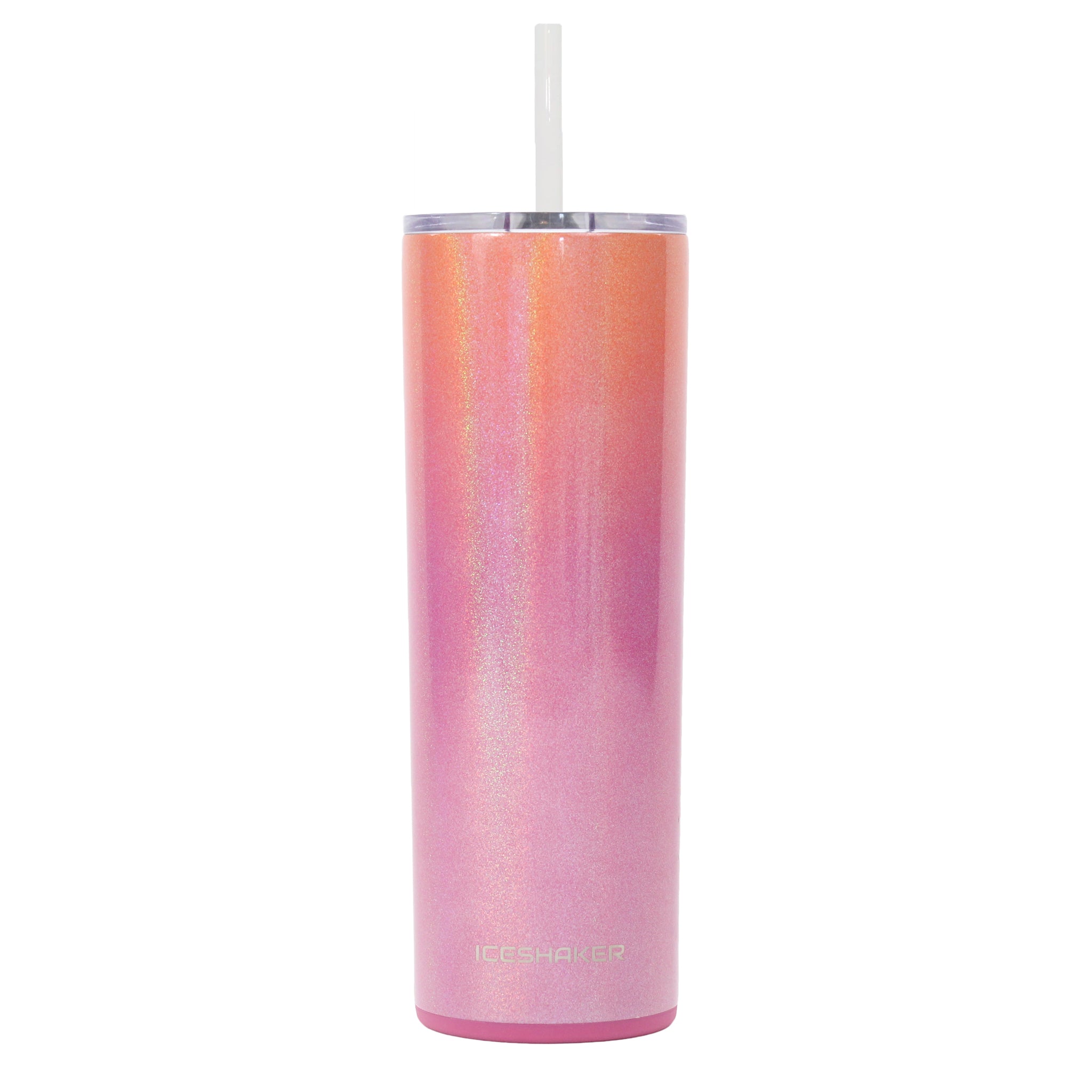 Custom 20oz Skinny Stainless Steel Tumbler with Lid & Straw - Insulated Travel Mug for Coffee, Tea & Cold Drinks - Perfect for Office, Gym, Hiking & Outdoor Activities