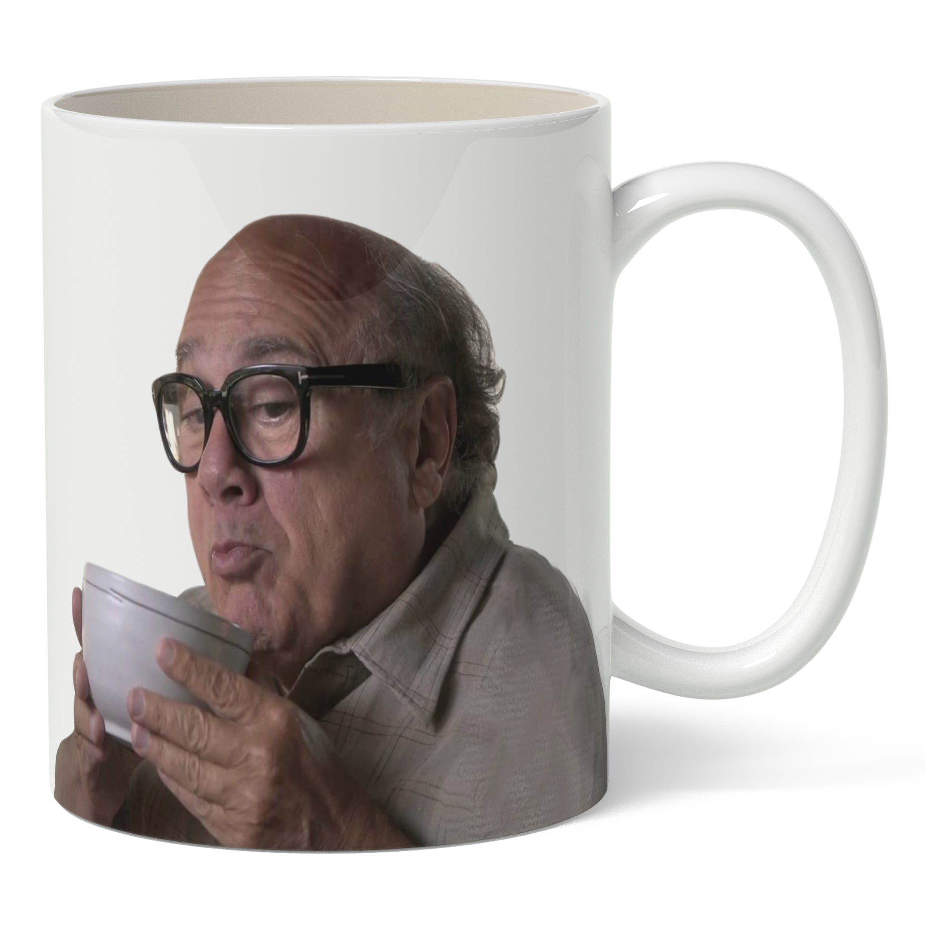 Funny Danny DeVito Coffee Mug - 11oz Ceramic Cup with Quote 