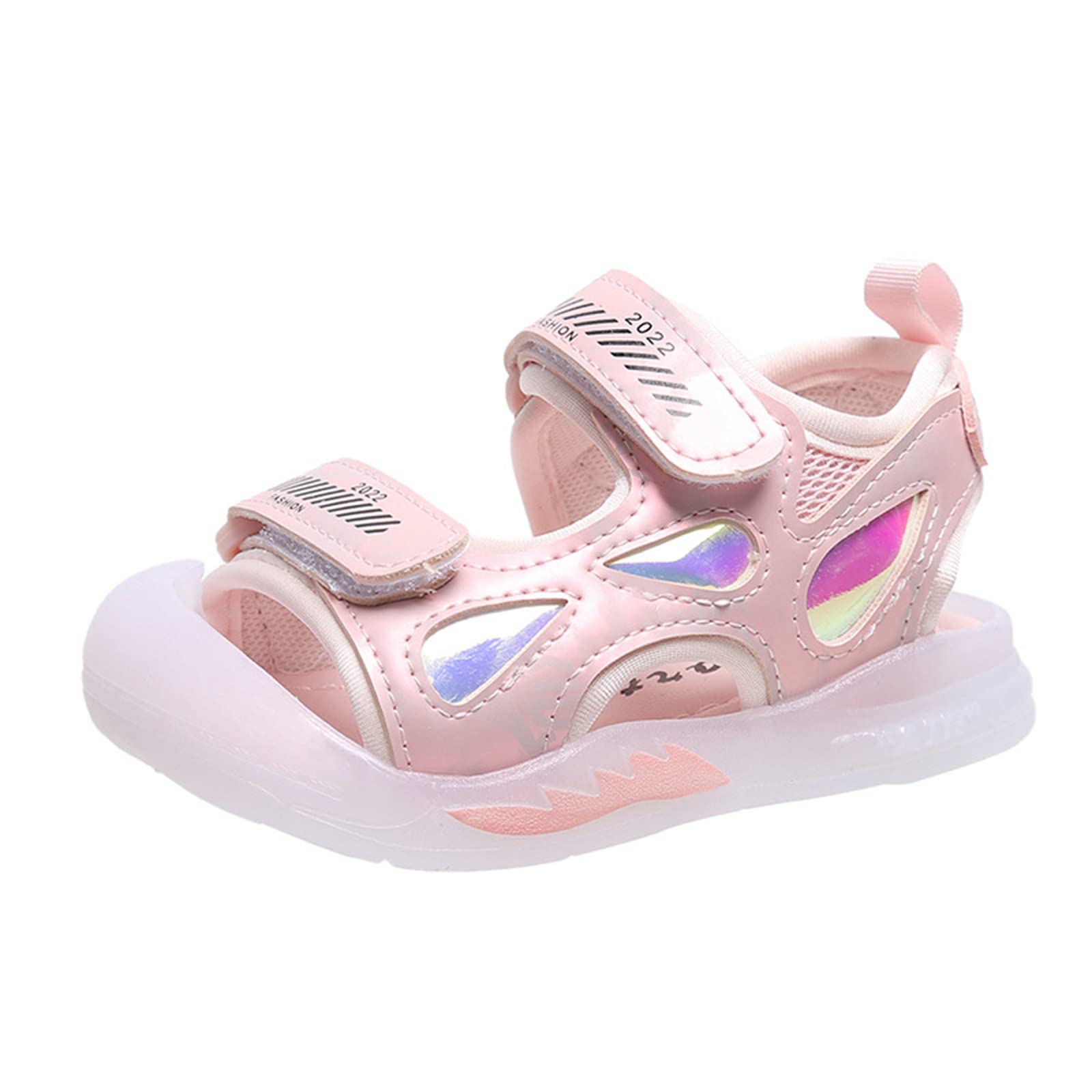 Princess Girls Summer Slides Sandals - Cartoon Kids Sports Non-Slip Water Shoes for Beach, Pool, and Outdoor Play