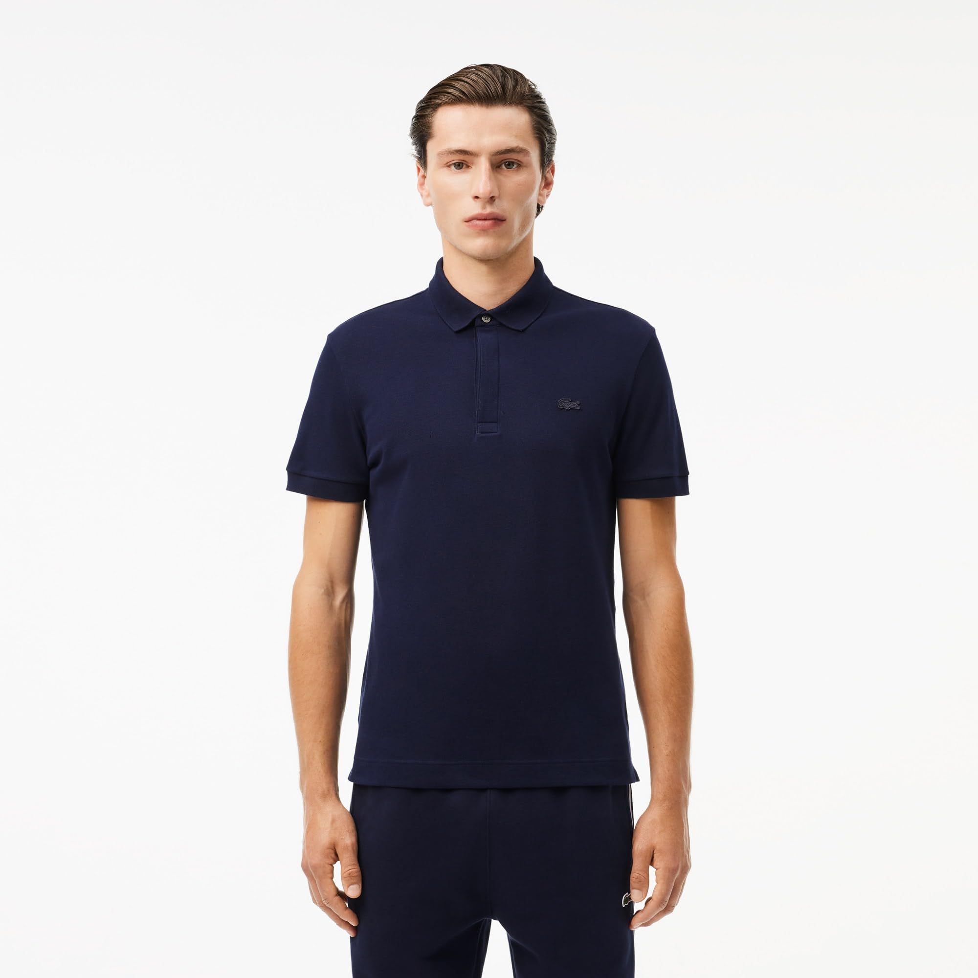 Lacoste Men's Classic Paris Polo Shirt - Slim Fit Cotton Short Sleeve Casual Shirt for Golf, Business & Everyday Wear