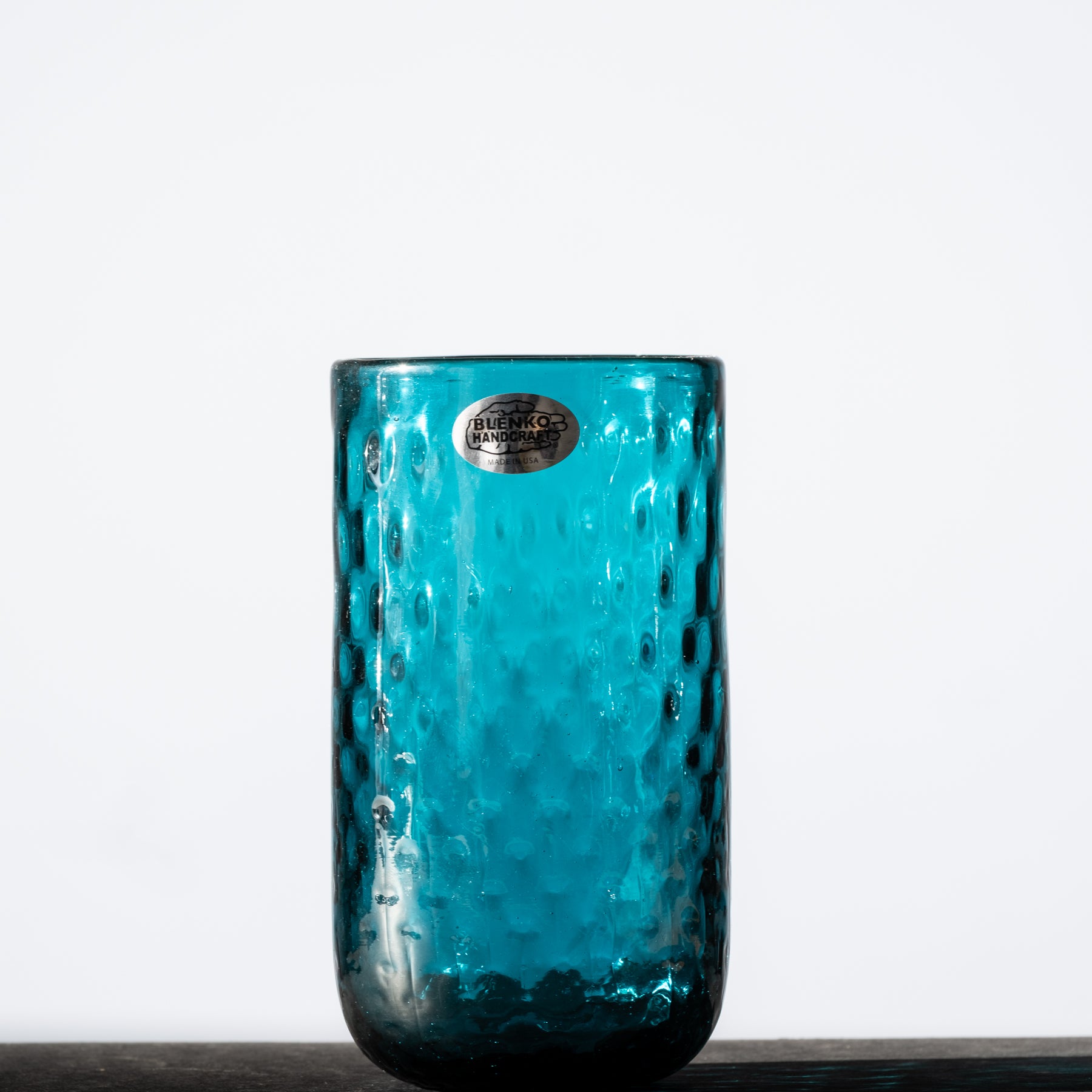 2510L Large Diamond Optic Tumbler with Lid - 20oz Insulated Stainless Steel Water Bottle, Cerulean Blue - Perfect for Gym, Hiking, Office & Outdoor Activities