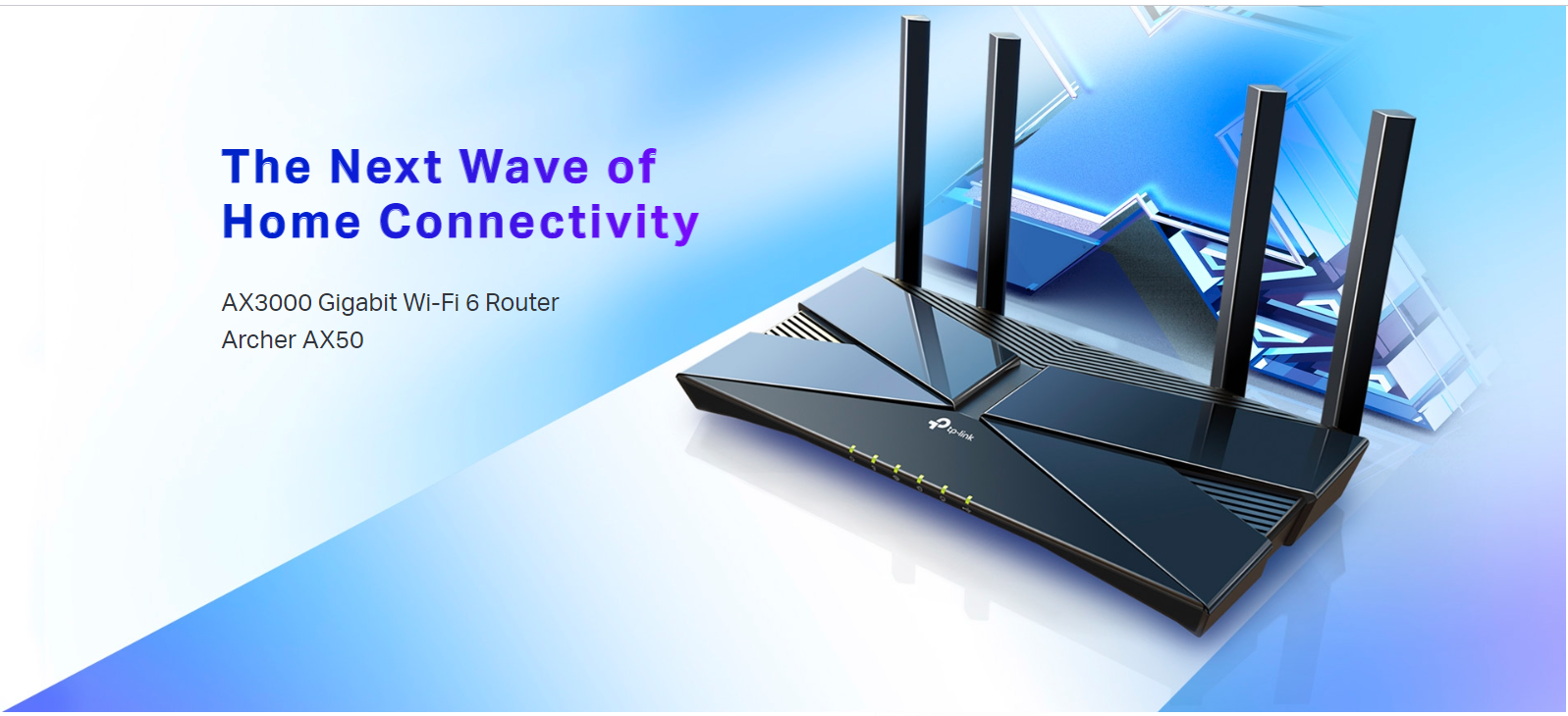 TP-Link Archer AX50 AX3000 Dual Band WiFi 6 Smart Router - Gigabit Wireless Internet with OFDMA, MU-MIMO, Parental Controls & HomeCare | Alexa Compatible | High-Speed Gaming & 4K Streaming for Home & Office
