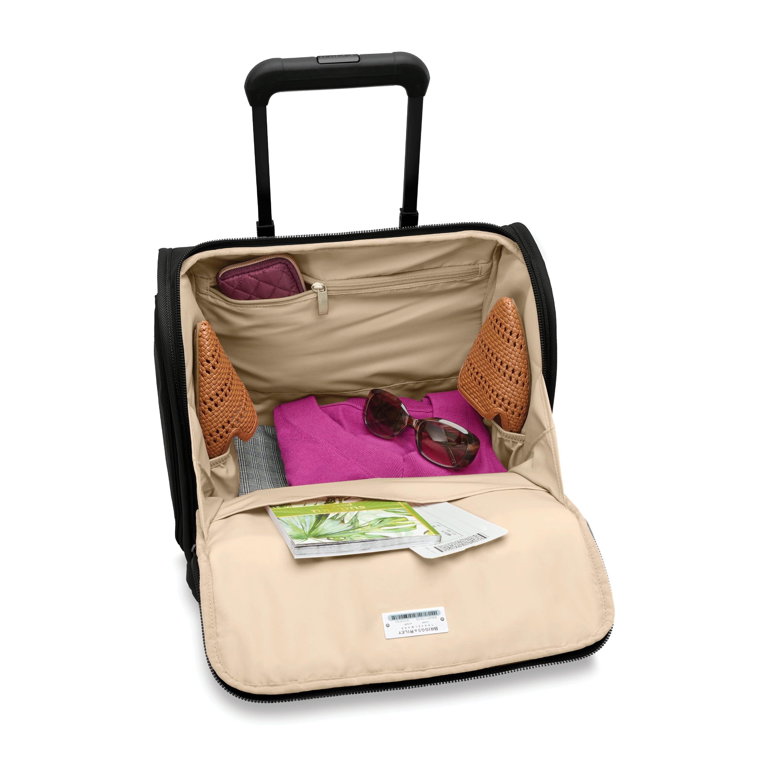 Briggs & Riley Baseline Cabin Spinner Carry-On Luggage - Lightweight Durable Suitcase for Travel, Business & Weekend Trips | TSA-Approved, 360° Spinner Wheels, Expandable Design