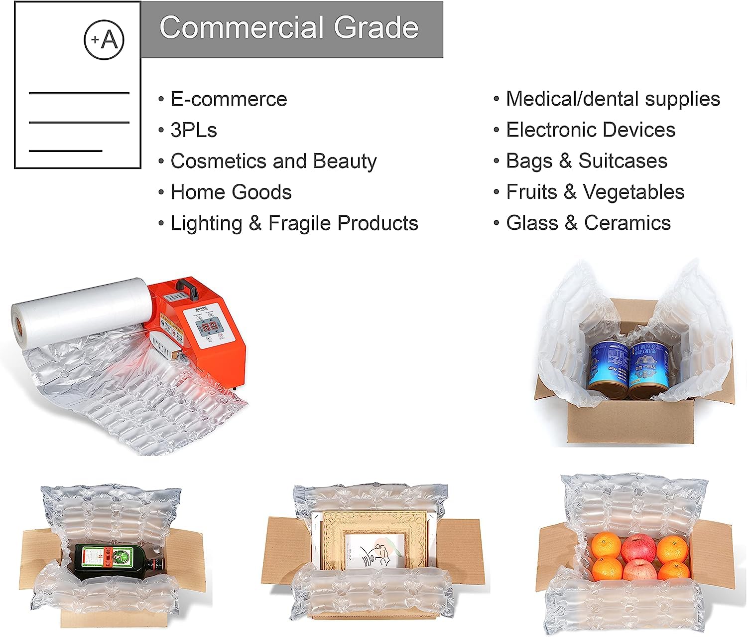 Premium LDS 984ft Air Cushion Wrap Roll - 15