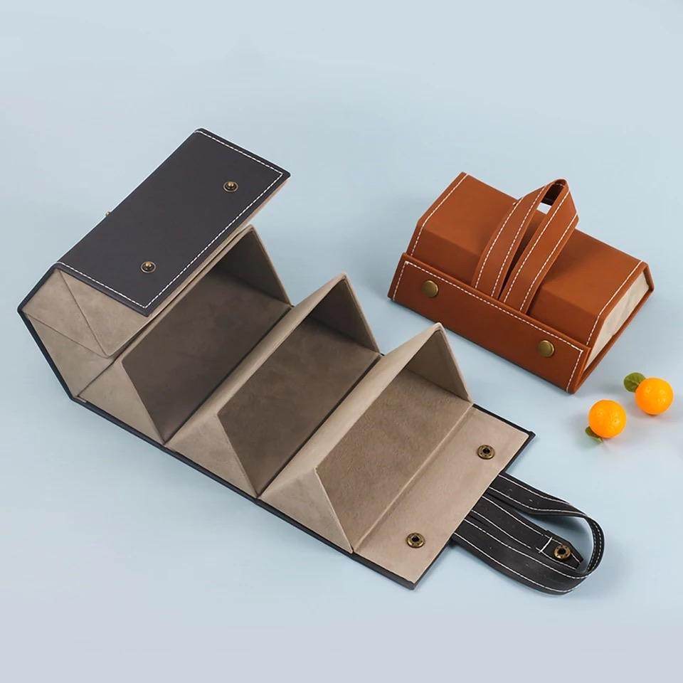 Bean Sunglass Organizer Case - Compact & Durable Eyewear Storage Pouch for Travel, Car, and Home Organization