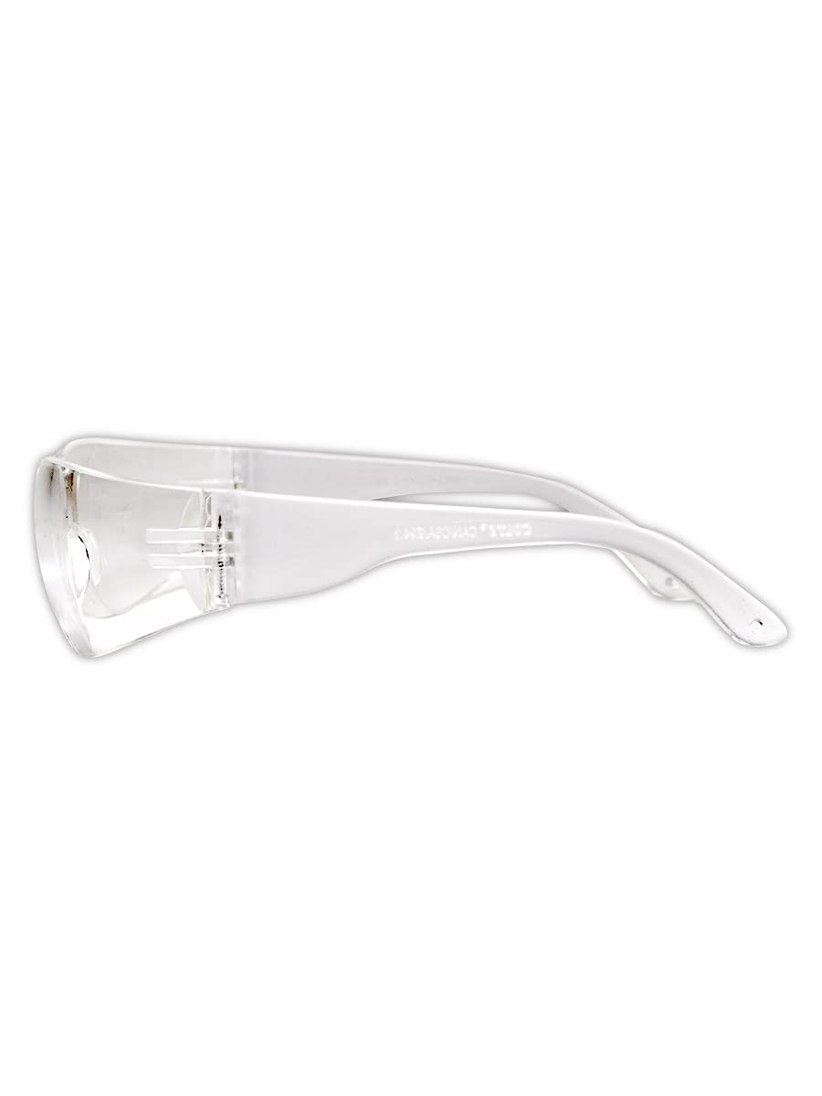 MAGID Wraparound Safety Glasses - ANSI Z87.1 Certified, Anti-Fog, UV Protection for Construction, Woodworking & DIY Projects