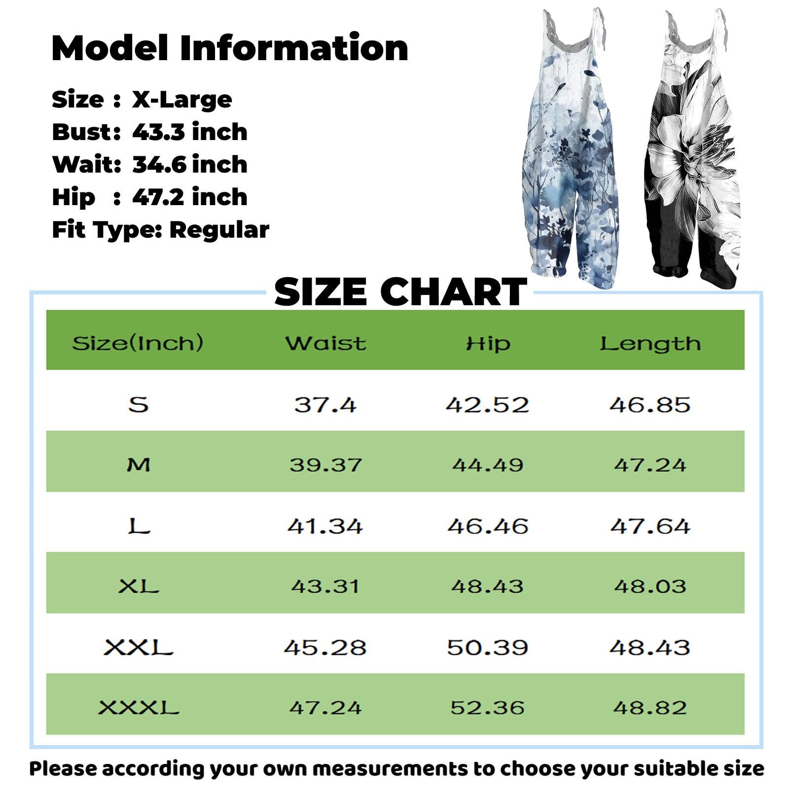 Women's Floral Jumpsuit - Loose Summer Romper for Casual & Dressy Occasions