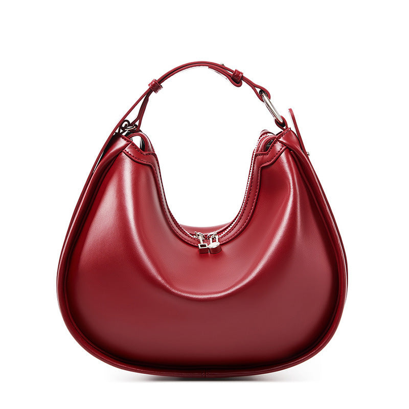 Genuine Leather Crossbody Bag for Women - Stylish Underarm Tote & Shoulder Bag - Perfect for Work, Travel, and Everyday Use