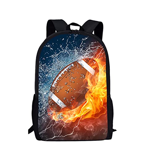 Fire Water Rugby Ball Football