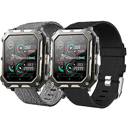 2 PACK-Black+Gray