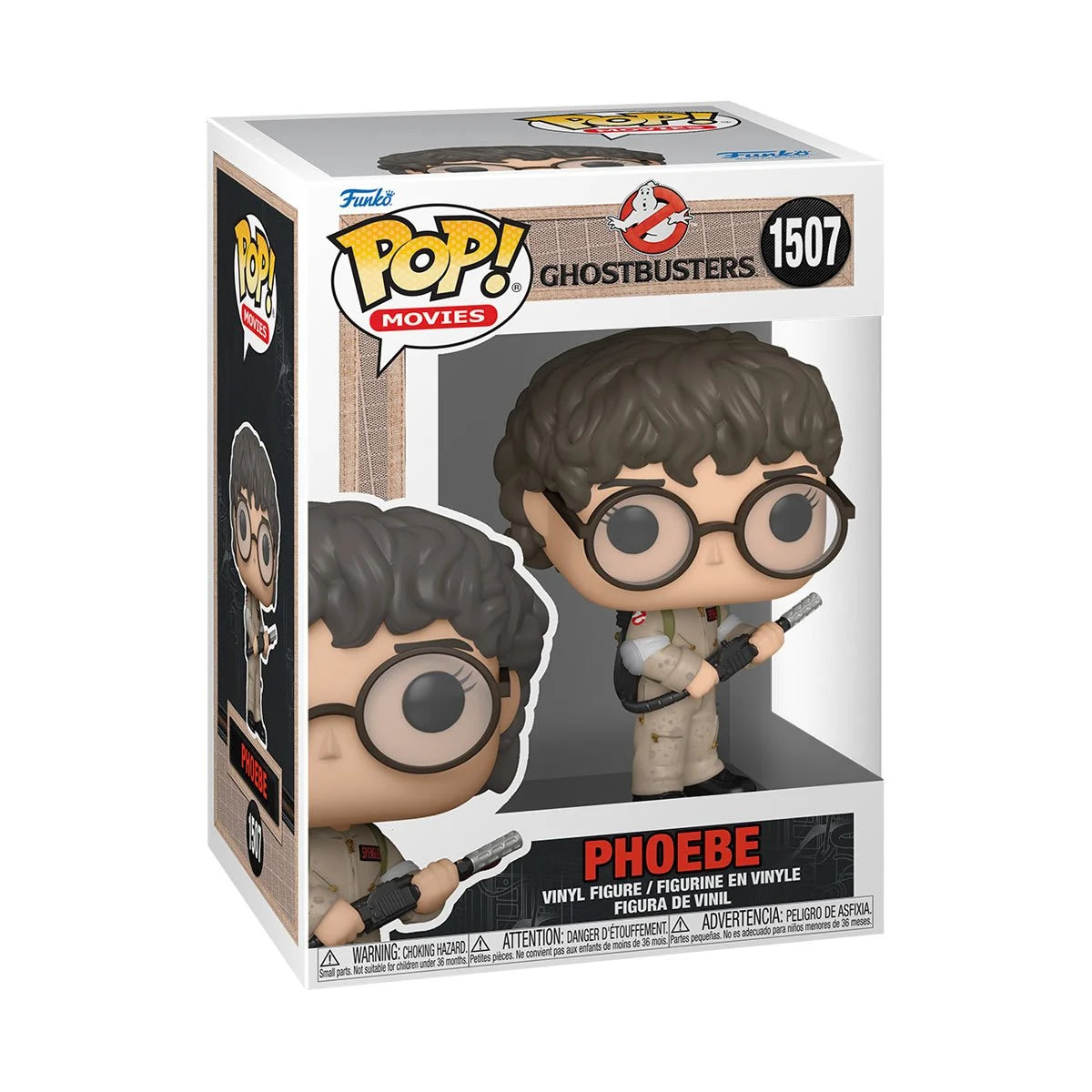 Ghostbusters: Frozen Empire Phoebe Funko Pop! Vinyl Figure #1507 - Collectible Movie Merchandise for Fans & Gift Idea