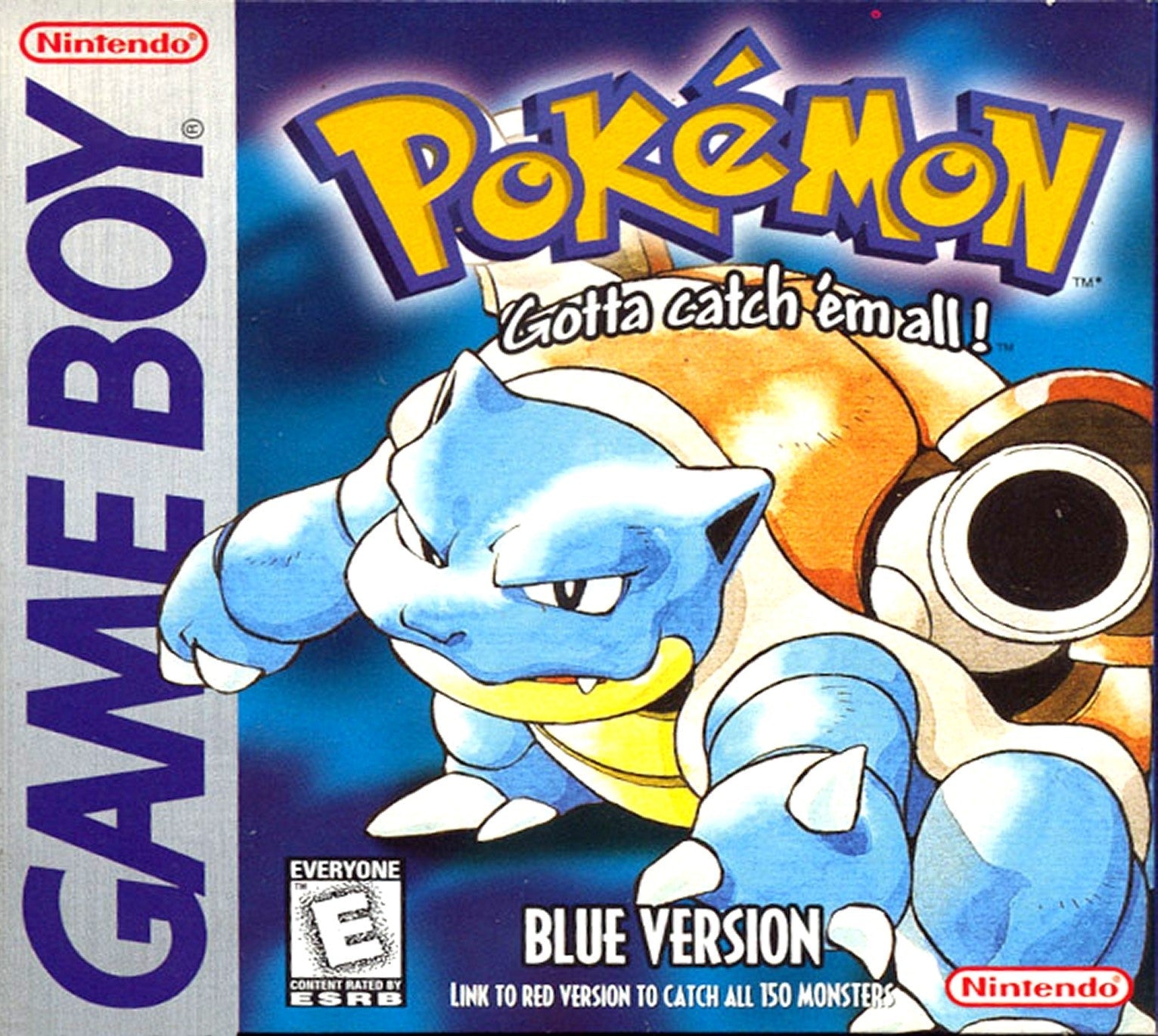 Pokemon Blue Version Game - Classic Nintendo Game Boy Adventure - Perfect for Collectors & Retro Gaming Enthusiasts | Play at Home or On-The-Go
