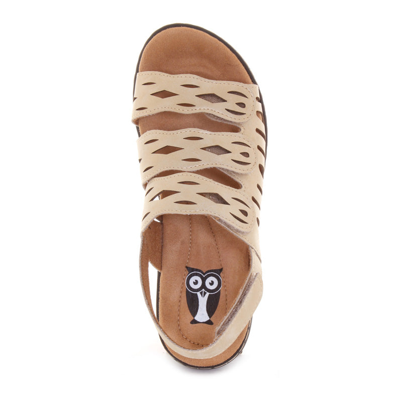 Women's Comfortable Dolly Sandals with Adjustable Back Strap - Casual Summer Shoes for Beach, Walking & Outdoor Activities