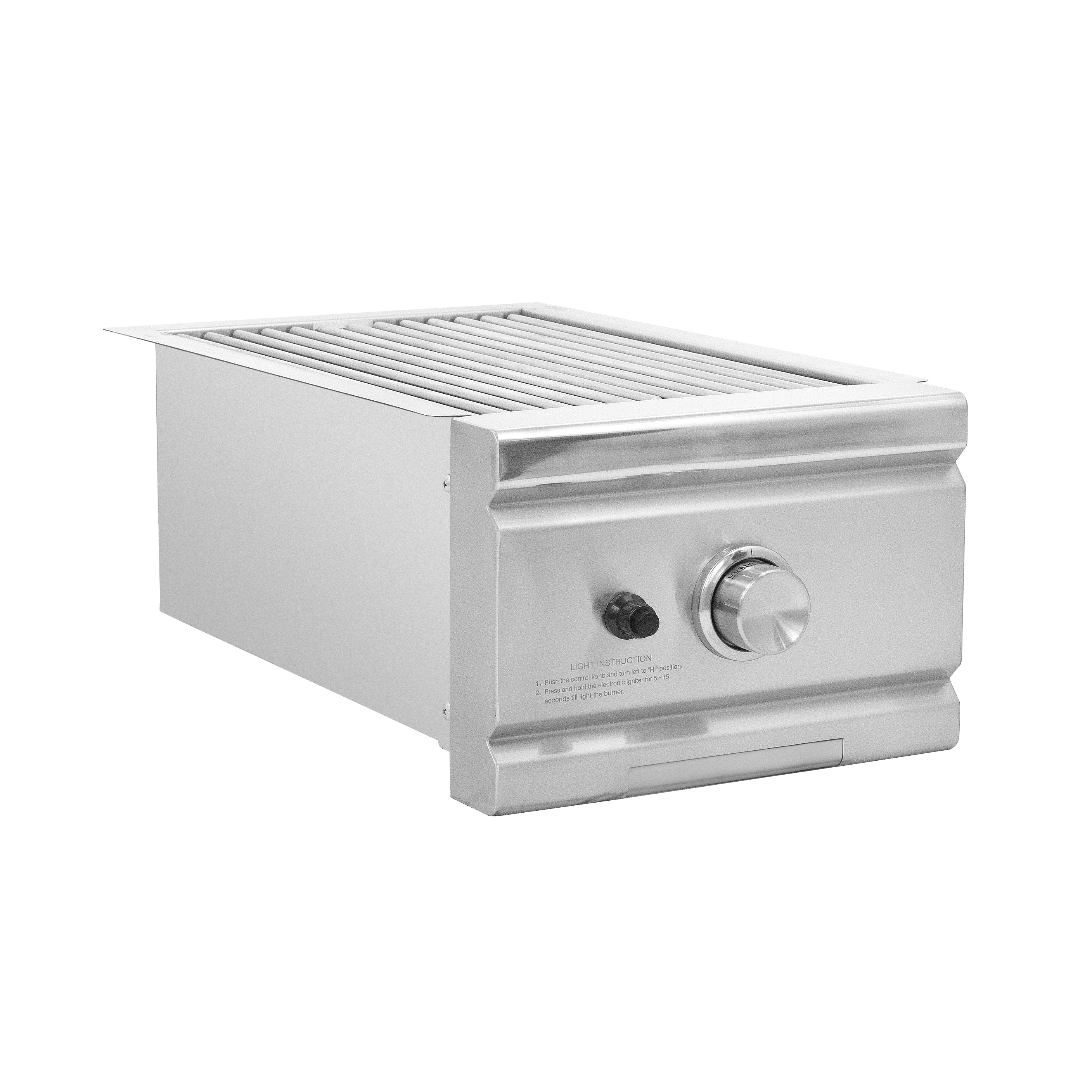 Summerset Grills Sear Side Burner Replacement for TRL Series Gas Grills - High Heat Stainless Steel Cooking Accessory for Outdoor BBQ, Camping & Backyard Grilling