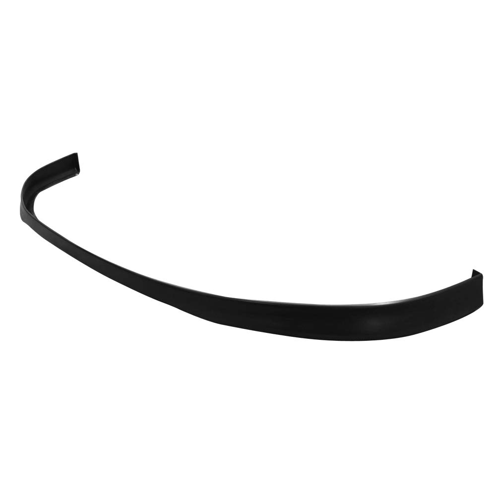 IKON MOTORSPORTS Black PU Front Bumper Lip Spoiler Splitter for 1999-2000 Honda Civic - Factory Style Car Body Kit Upgrade for Enhanced Aerodynamics & Sporty Look | Perfect for Street Racing & Car Shows