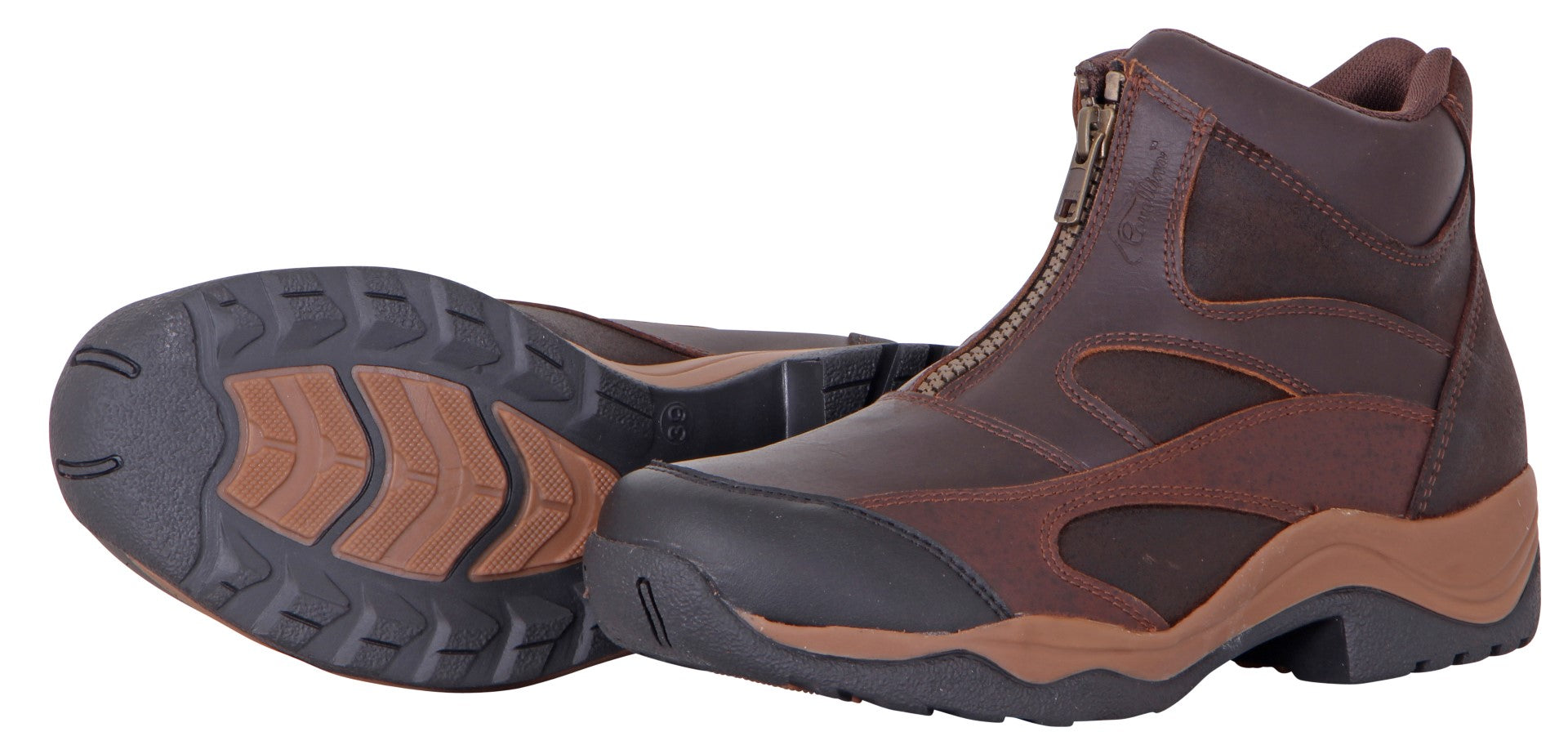 Cavallino Leather Paddock Zip Boots for Women - Waterproof Riding Boots with Side Zipper - Perfect for Equestrian, Horseback Riding & Outdoor Activities
