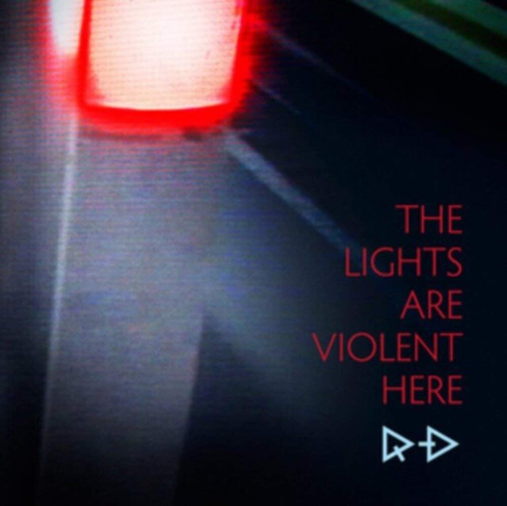 Lights Are Violent Here - Modern Abstract Wall Art for Home & Office Decor | Perfect for Living Rooms, Bedrooms & Workspaces