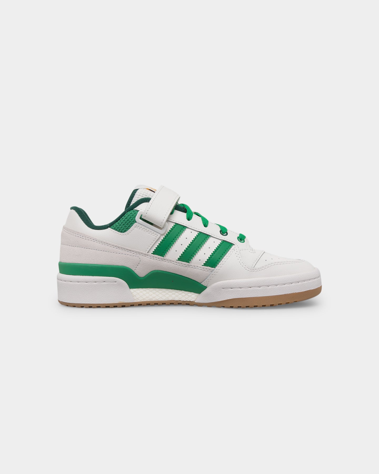 Adidas Forum Low Sneakers - Cloud White & Green - Men's Casual Shoes for Walking, Running & Streetwear Fashion