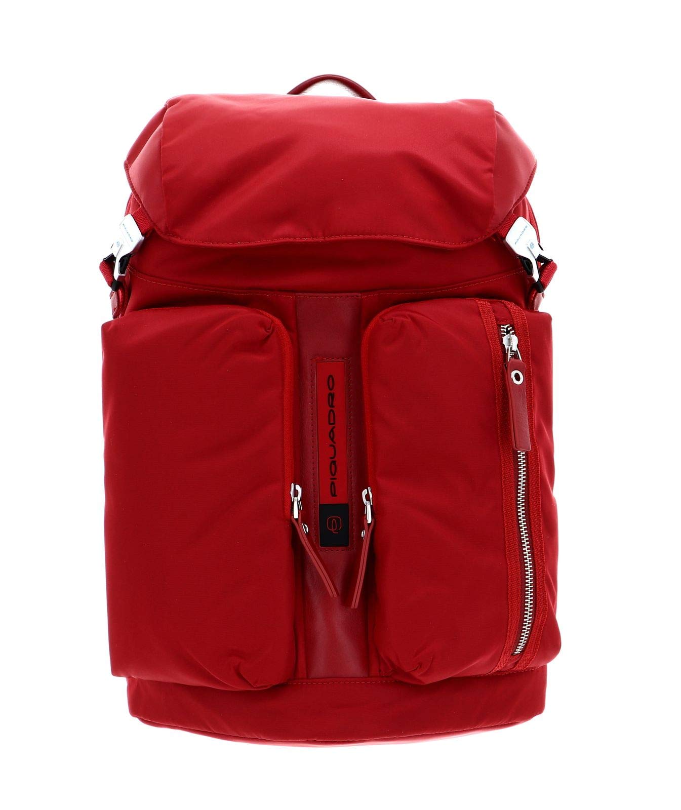 Piquadro PQ-Bios 40cm Laptop Backpack - Red, One Size - Stylish & Durable Business Backpack for Men & Women - Perfect for Work, Travel & Commuting