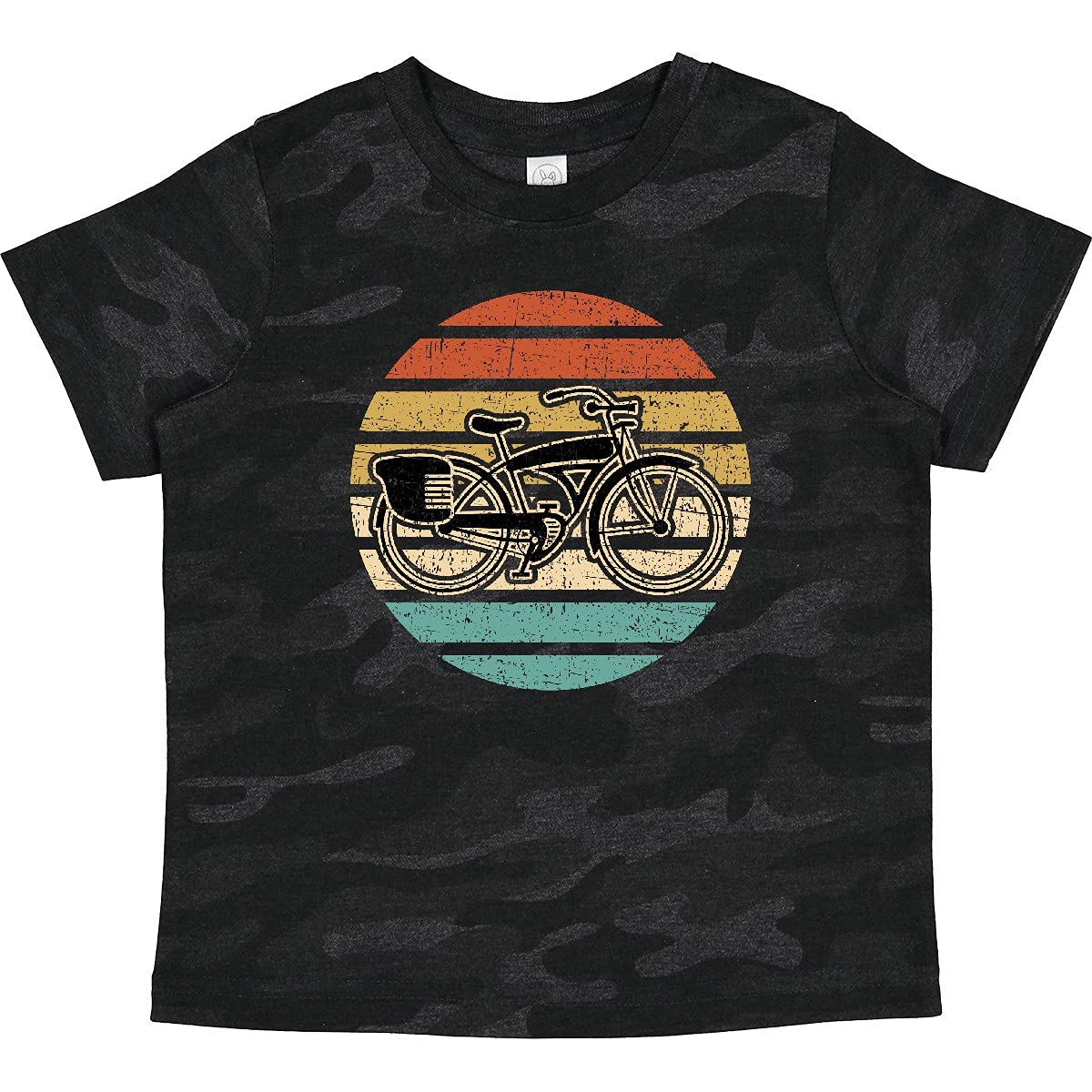 Inktastic Vintage Bicycle Design Toddler T-Shirt - Cute Cycling Themed Tee for Kids, Boys & Girls - Perfect for Playdates, Bike Rides & Outdoor Adventures