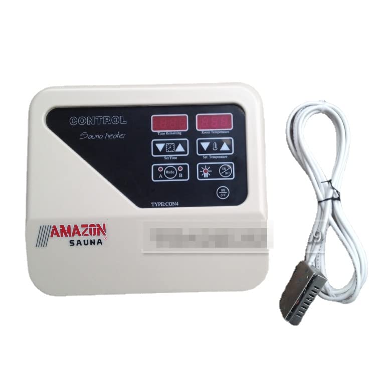 1PCS CON4 Sauna Furnace Controller - Dry Steam Heater Control (3-9KW) for Home Spa, Infrared Sauna & Steam Room Installation