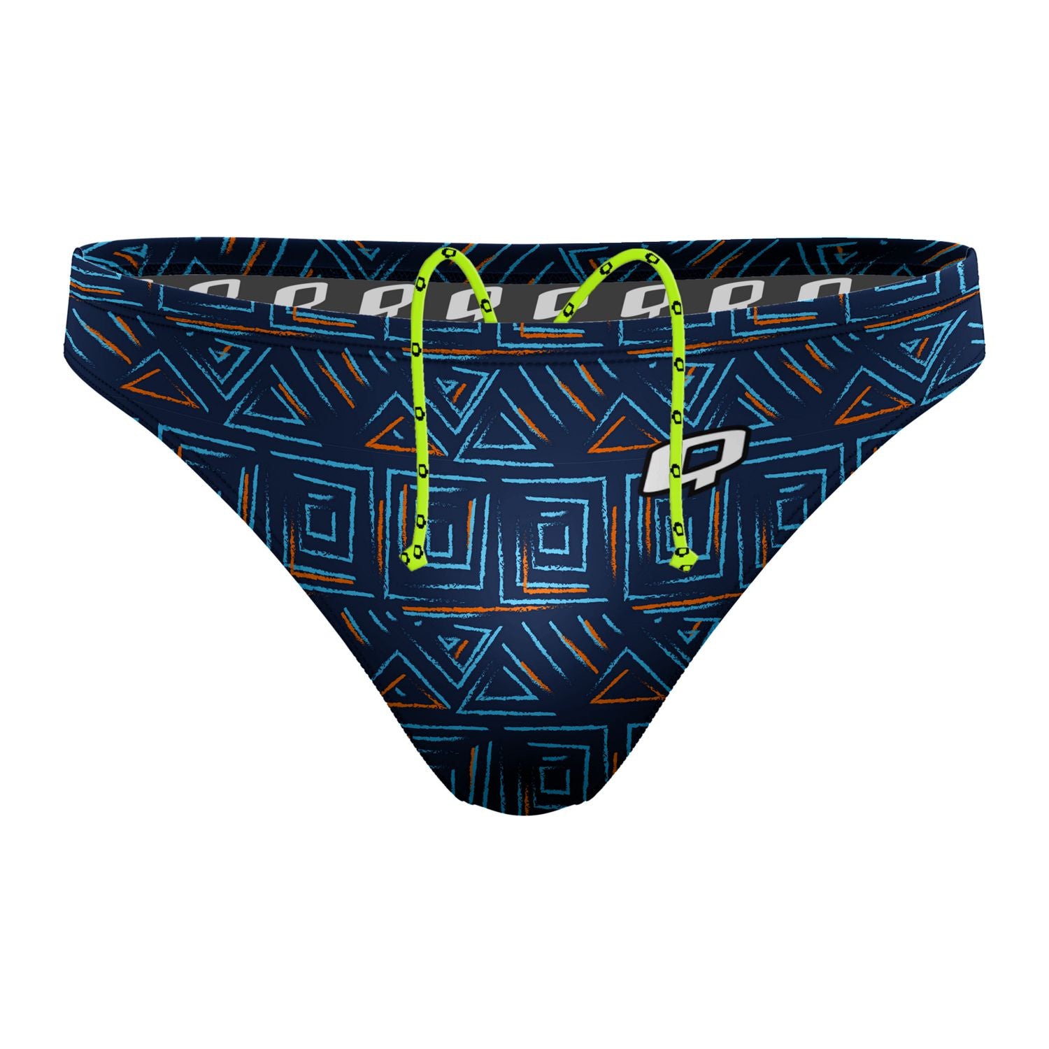 True Blue Water Polo Brief Swimwear - Men's Competitive Swim Trunks for Water Polo & Swimming - Perfect for Pool, Beach & Training