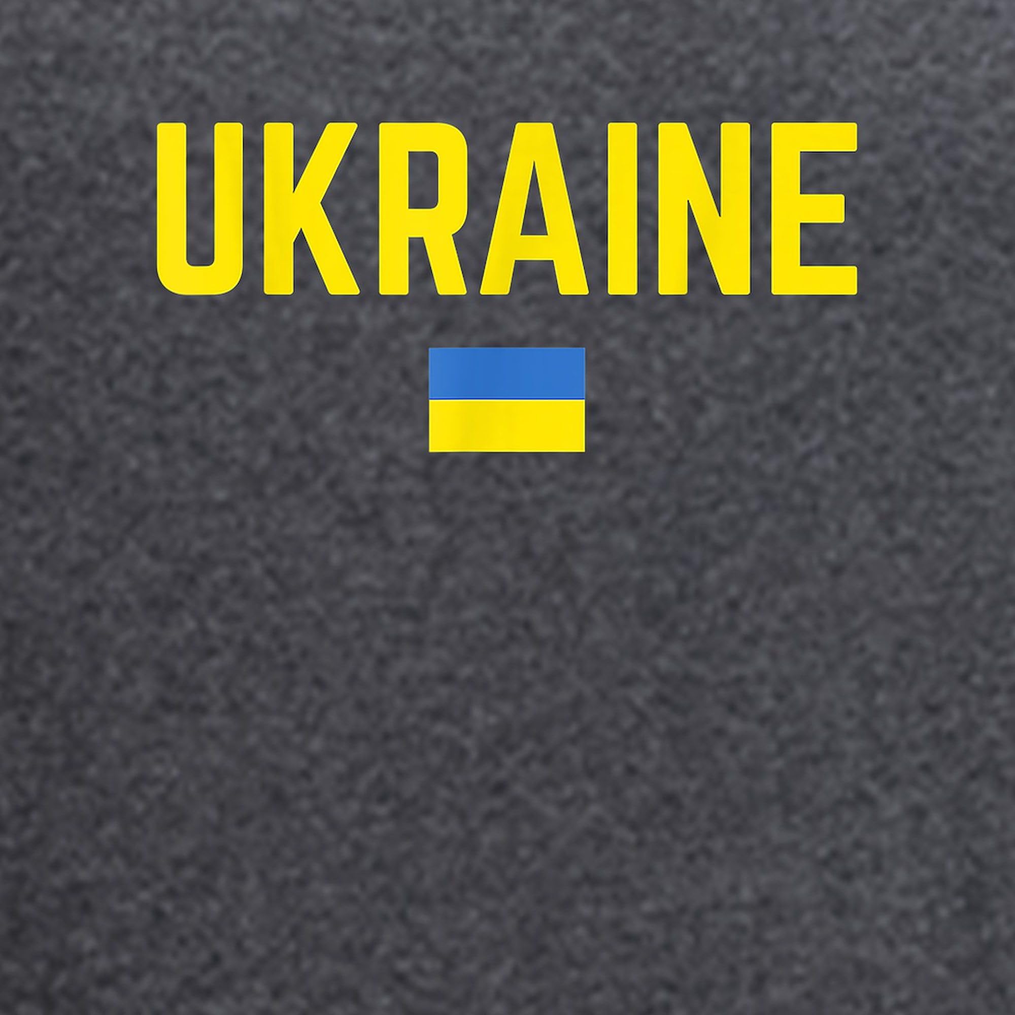 Ukraine Flag Pajamas for Men, Women & Kids - Charcoal Novelty Sleepwear | Patriotic Ukrainian Themed Pajama Set for Family Matching, Holidays & National Pride