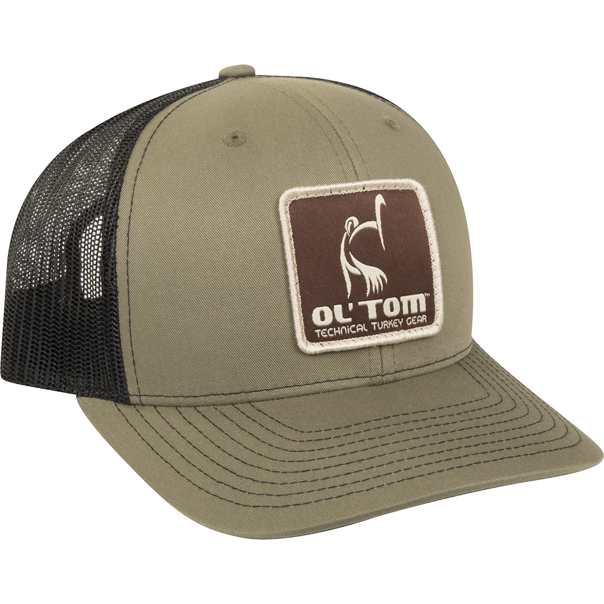 Ol' Tom Mesh Back Patch Cap - Breathable Adjustable Baseball Hat for Men & Women - Perfect for Outdoor Sports, Hiking, and Casual Wear