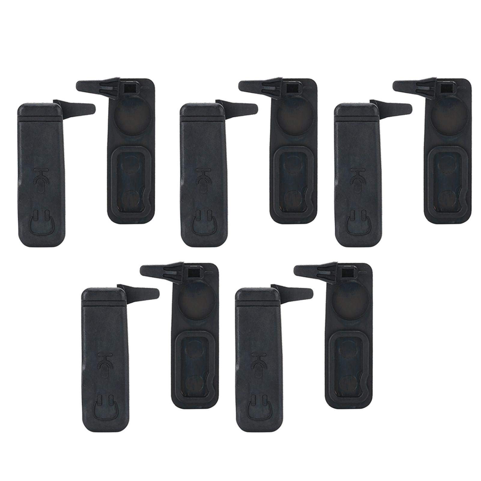 10Pcs Silicone Dust Covers for Two-Way Radio Headphone Jack - Compatible with Motorola CP200 CP040 CP140 CP160 CP180 GP3188 GP3688 EP450 - Protective Accessories for Radio Maintenance & Outdoor Communication