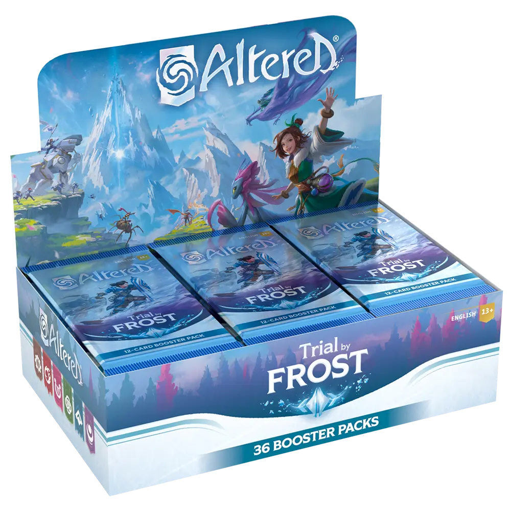 Altered TCG Trial by Frost Booster Box Display Case - 6 Pack Bundle for Collectors & Players | Perfect for Tournaments, Game Nights & Trading Card Storage